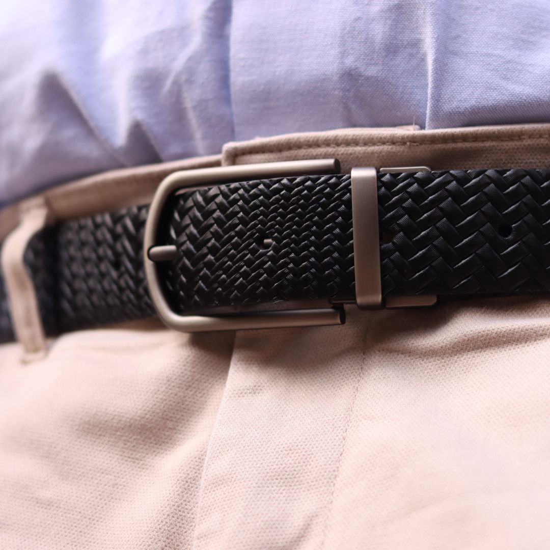 Woven Embossed Reversible Belt
