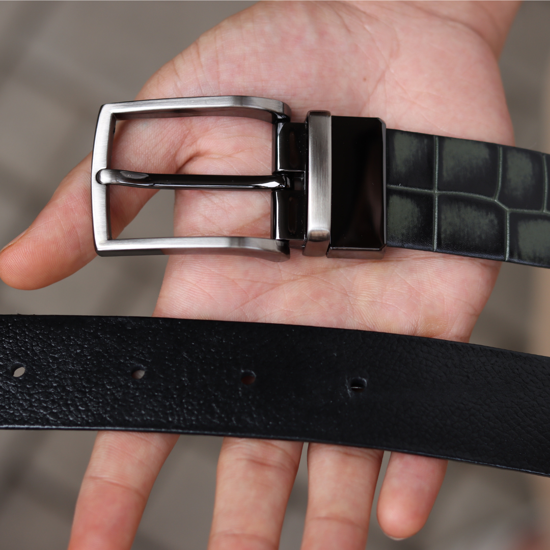 Embossed Reversible Belt