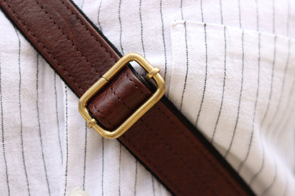 Mini Canvas & Leather Crossbody