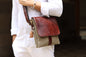 Mini Canvas & Leather Crossbody